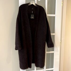 Massimo Dutti Italian Yarn sweat coat